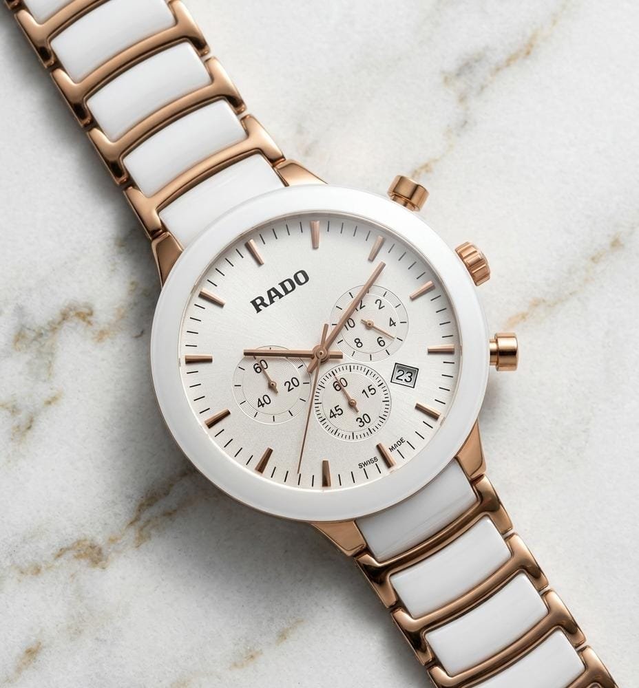 Rad_o centrix chronograph White-copper