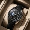 Omegg_a Speedmaster Black Snoopy