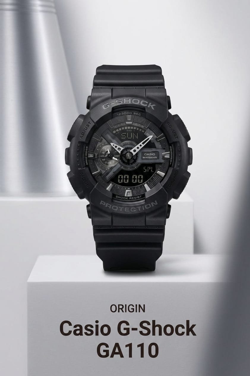 Casio G-Shock Ga110 Silver