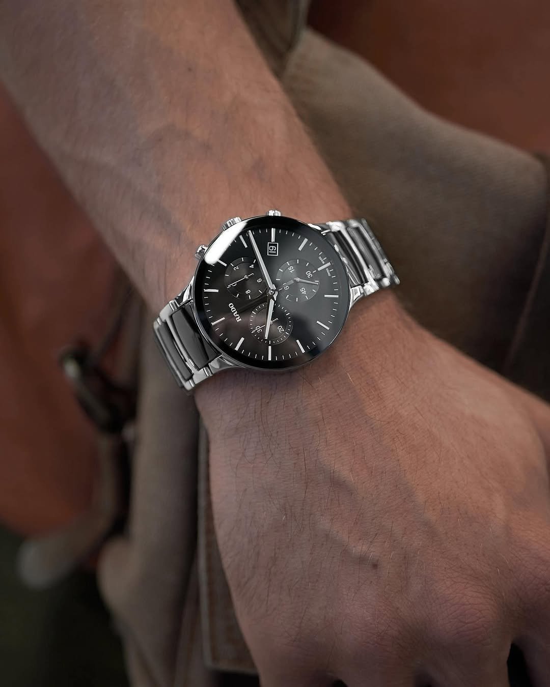 Radd_o centrix chronograph Black silver - Image 4