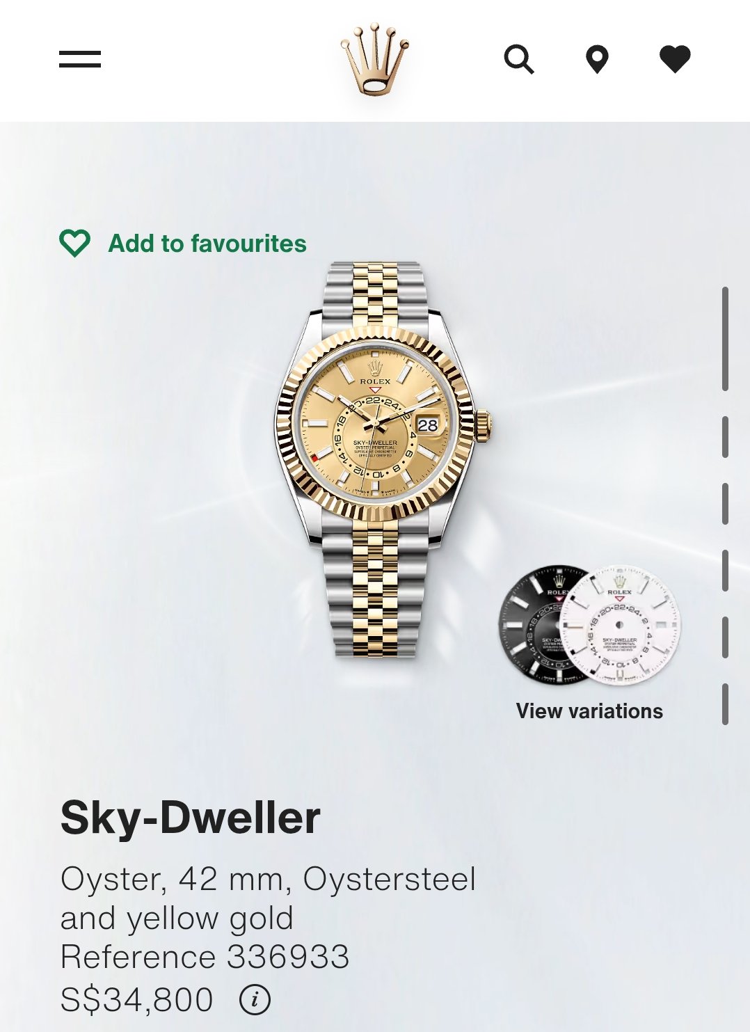 Role_x Oyster perpetual Sky Dweller Z-R Premium - Image 5