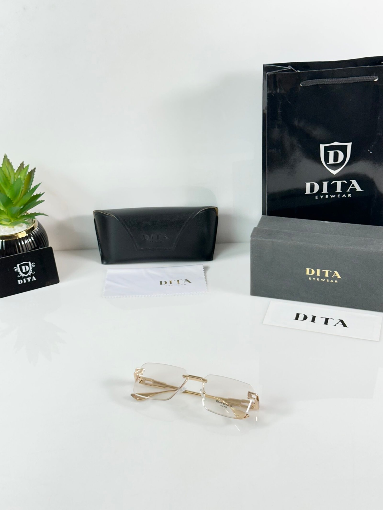 Dita 1035 Gold Brown Day Night Color Changing Glass - Image 5