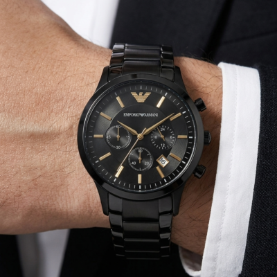 Emporio Armann_i Classic Black-Gold