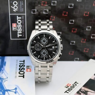 Tissoo_t 1853 Couturier Silver-Black