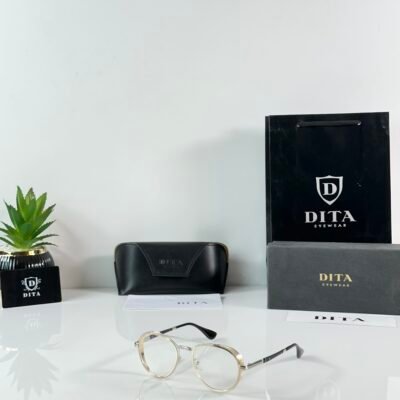 Dita 327 Gold Silver Frame
