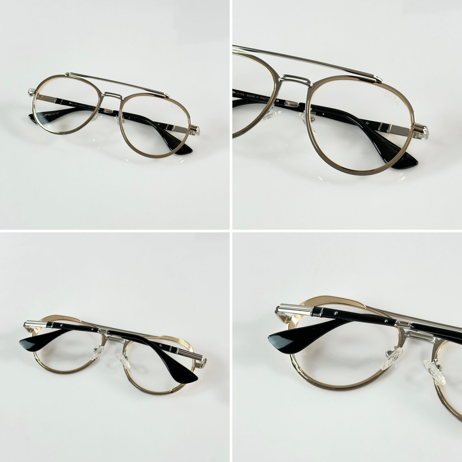 Dita 327 Gold Silver Frame - Image 3