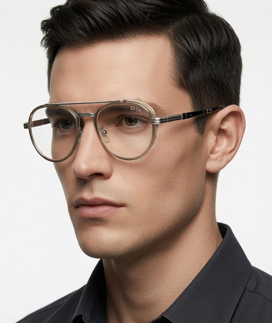 Dita 327 Gold Silver Frame - Image 2