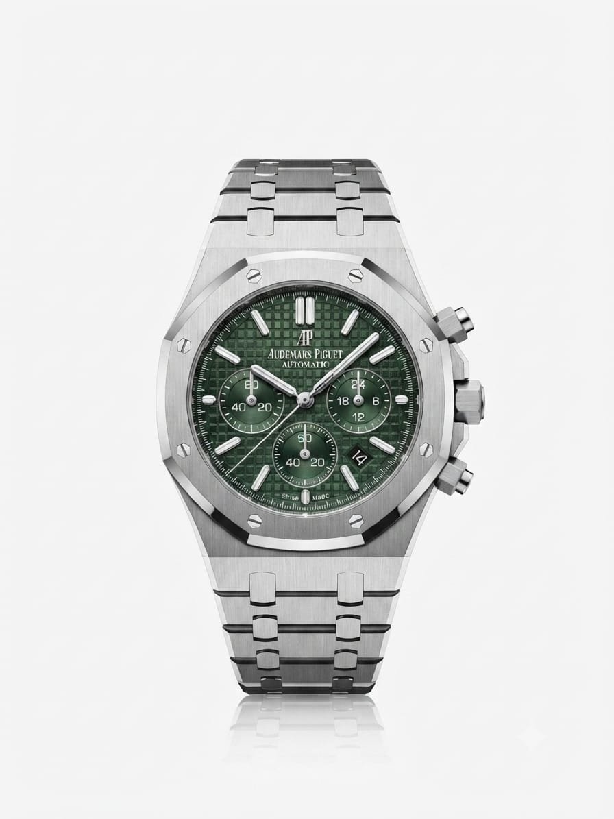 Audemars piguee_t Royal Oak Chronograph Green
