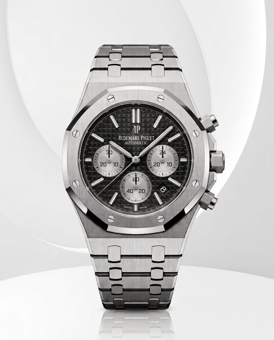 Audemars piguee_t Royal Oak Chronograph whitea