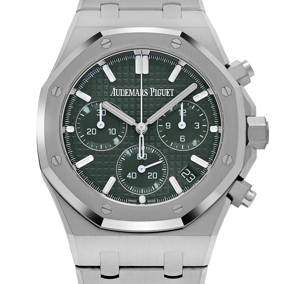 Audemars piguee_t Royal Oak Chronograph Green - Image 6
