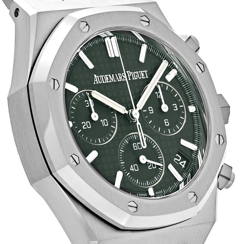 Audemars piguee_t Royal Oak Chronograph Green - Image 4