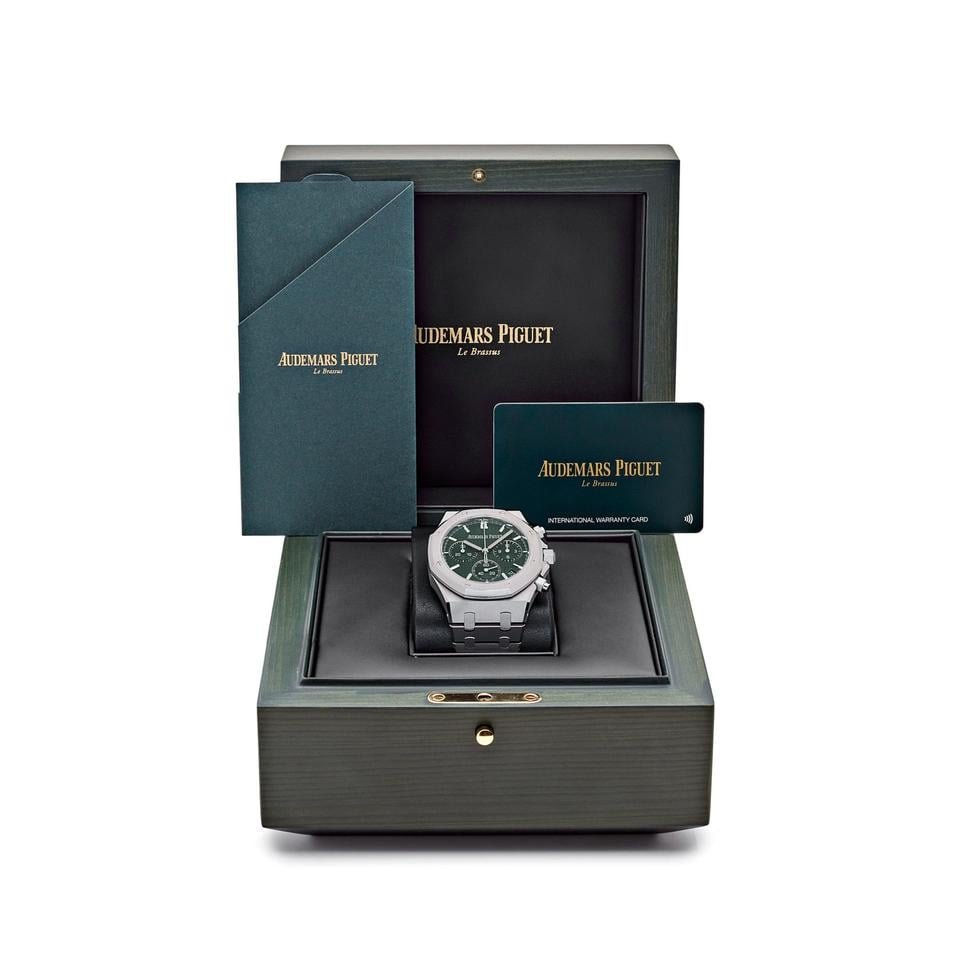 Audemars piguee_t Royal Oak Chronograph Green - Image 2