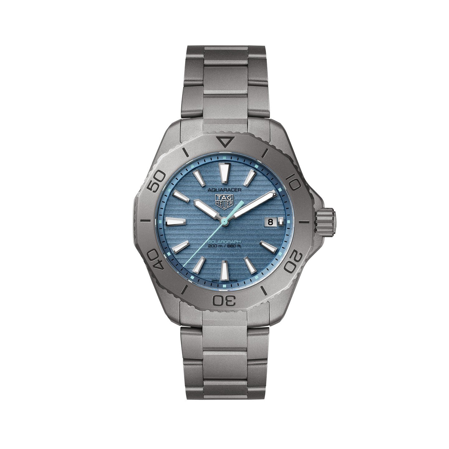 TAG Heue_r Aquaracer Professional 200 Date Automatic Taitanum mate