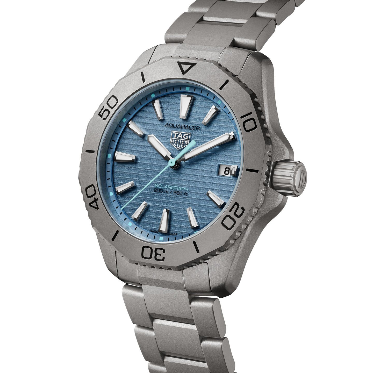 TAG Heue_r Aquaracer Professional 200 Date Automatic Taitanum mate - Image 4