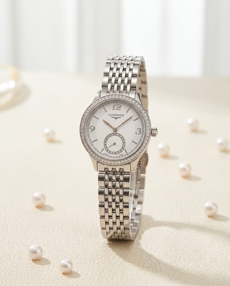 Longine_s Heritage Classic Silver-White