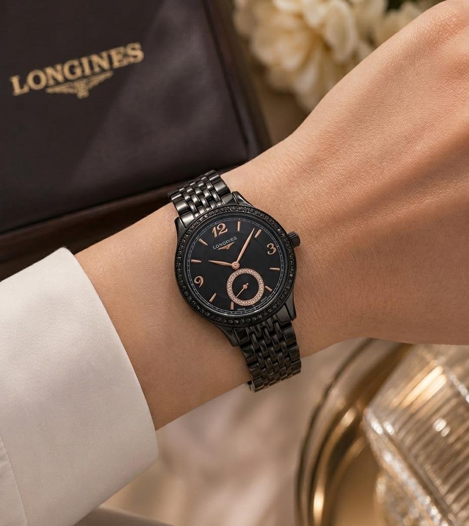 Longine_s Heritage Classic Black