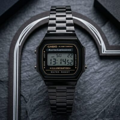 Casio Vintage Illuminator Black