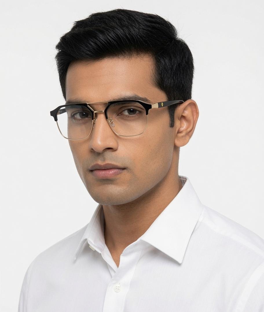 Rayban 04 Gold Black Frame - Image 2