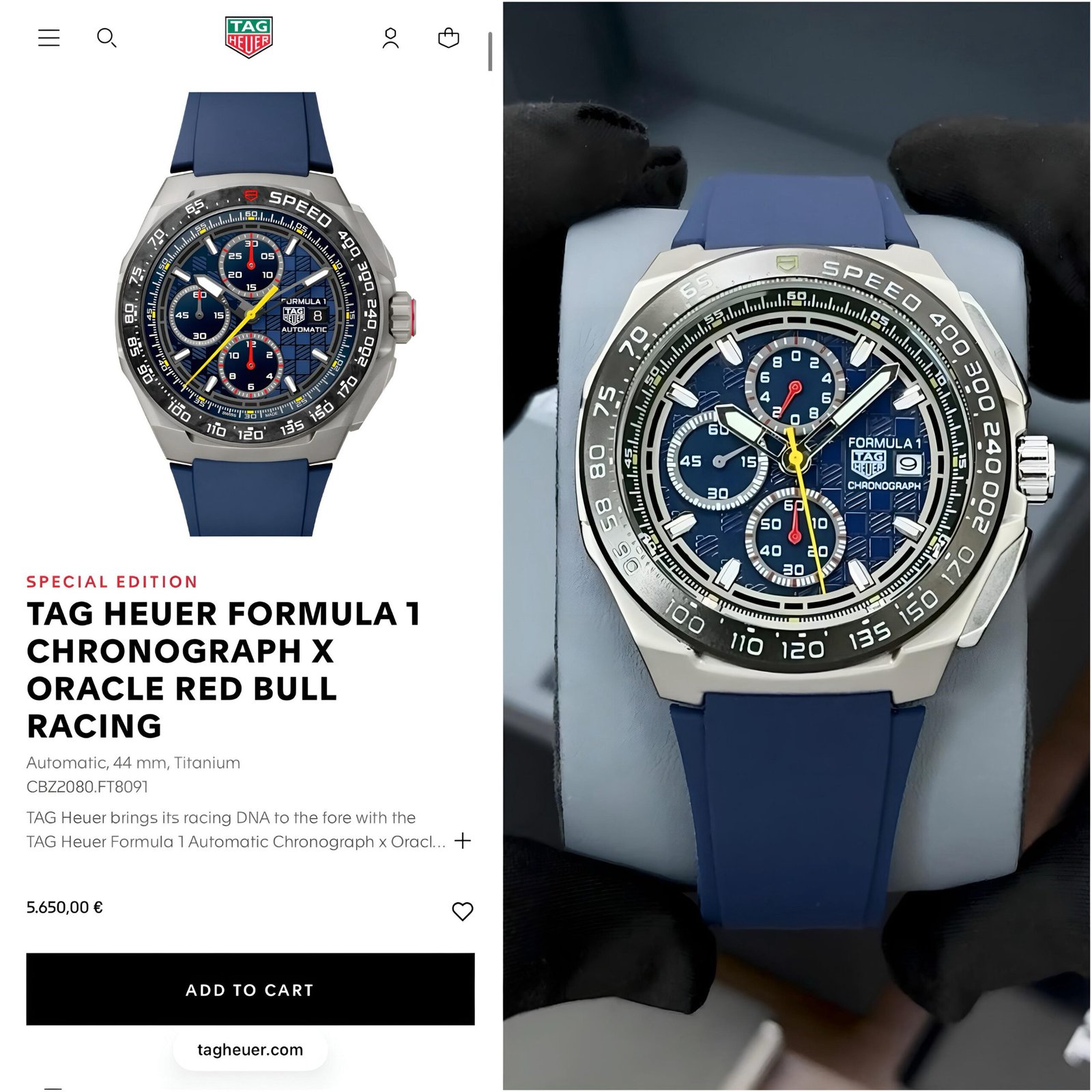 Tag heuee_r Formula 1 Chronograph x Oracle Red Bull Racing - Image 4