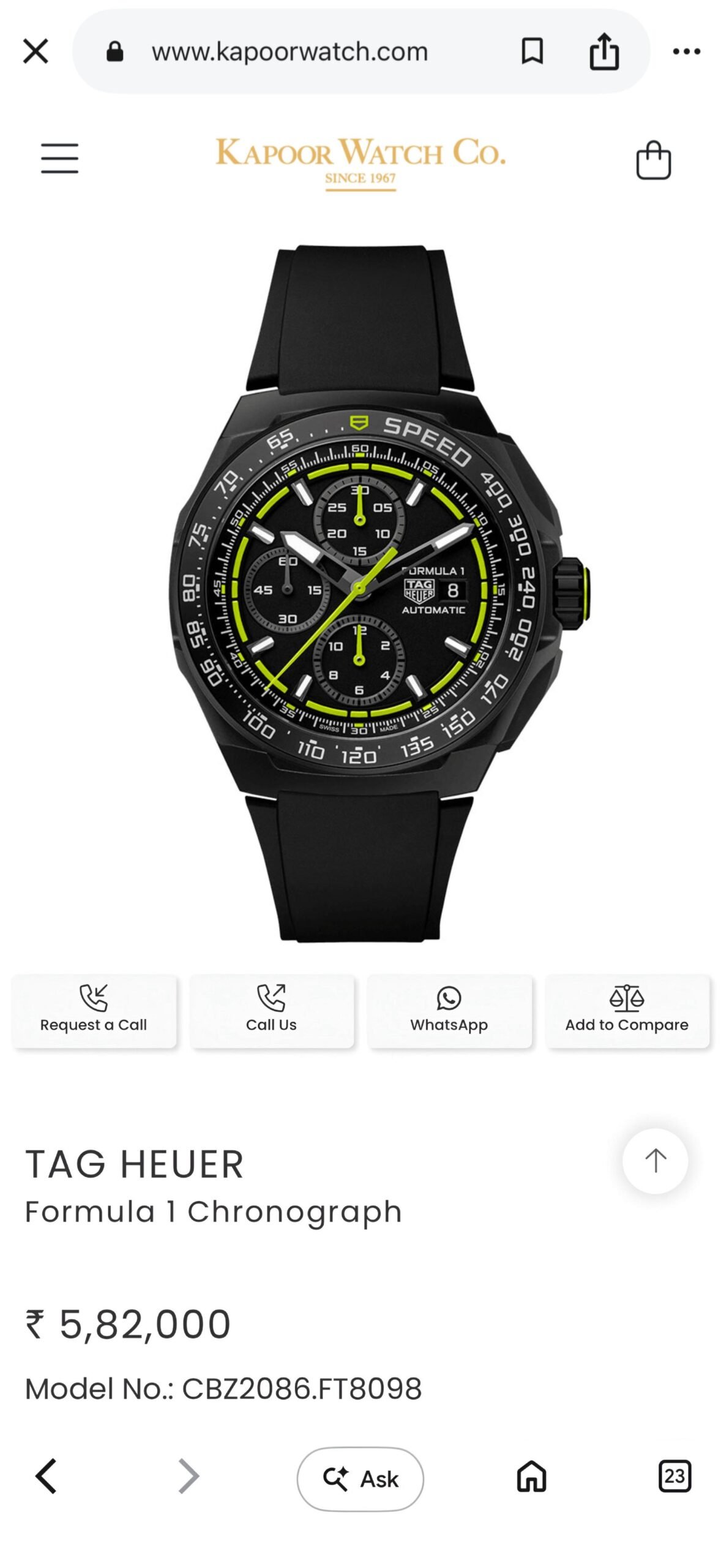 Tag Heue_r Formula 1 Chronograph - Image 4