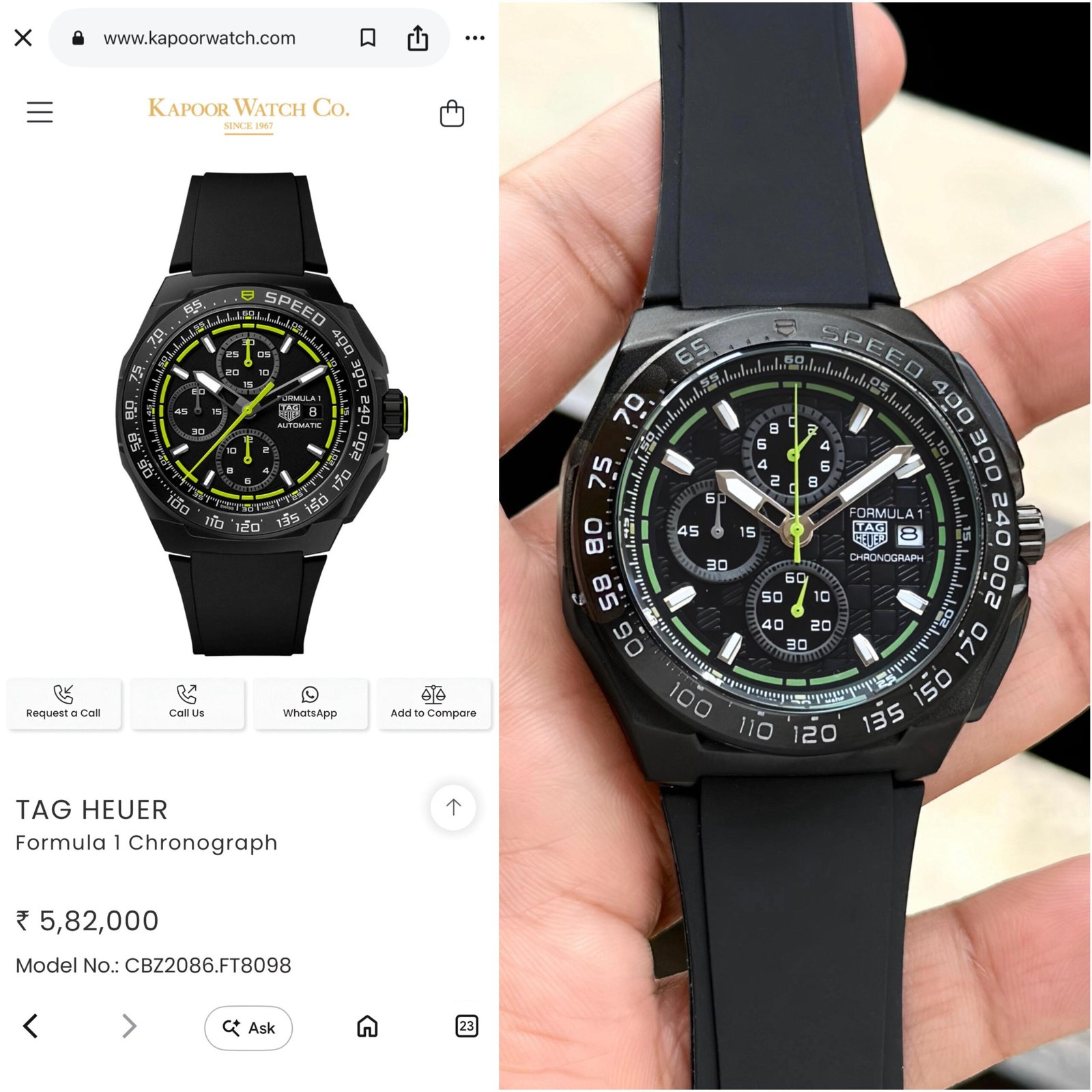 Tag Heue_r Formula 1 Chronograph - Image 2