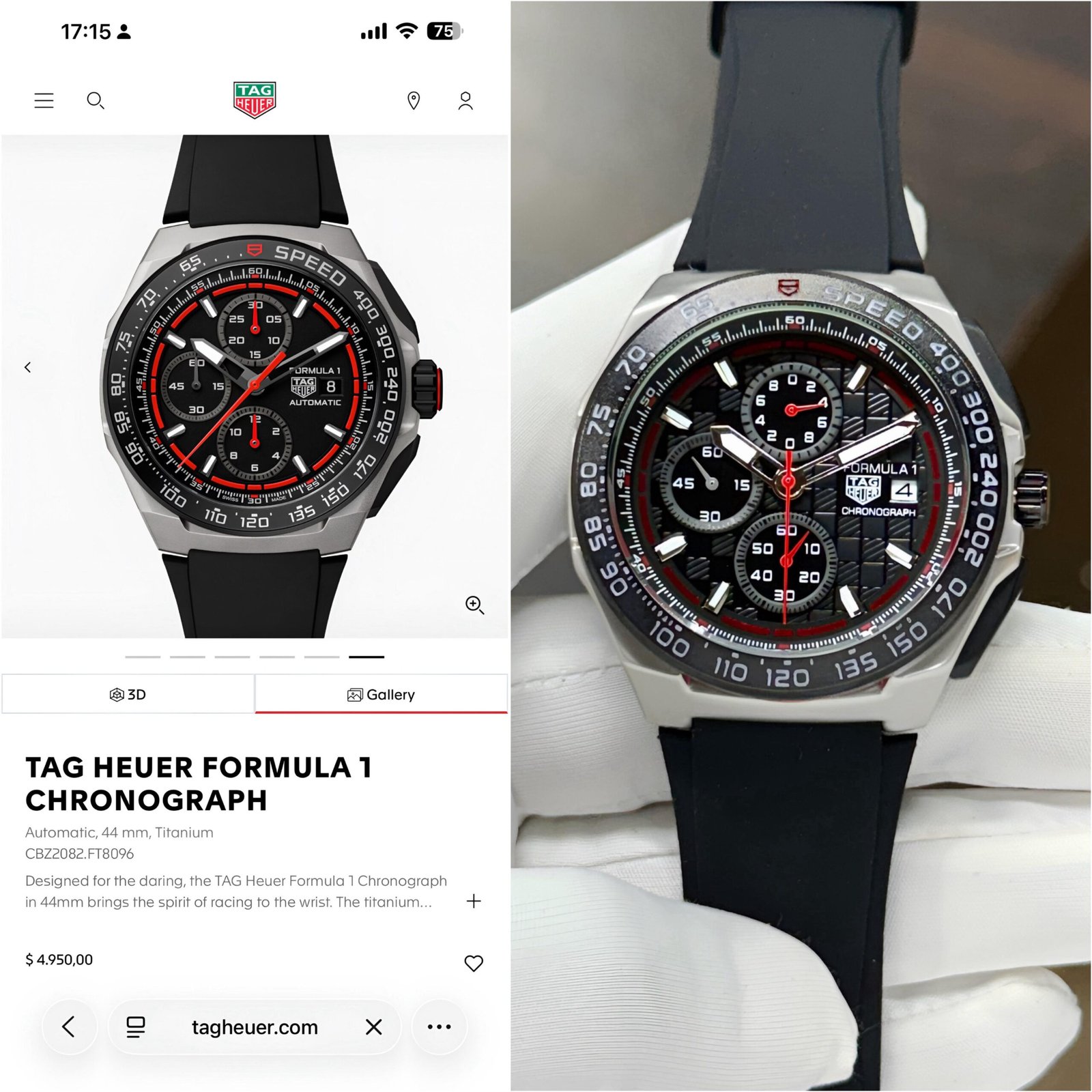 Tag Heuee_r Formula 1 Chronograph - Image 2