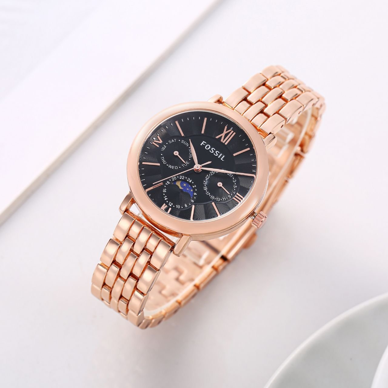 Fossii_l Es3121 Jacqueline Sun Moon Copper-Black - Image 2
