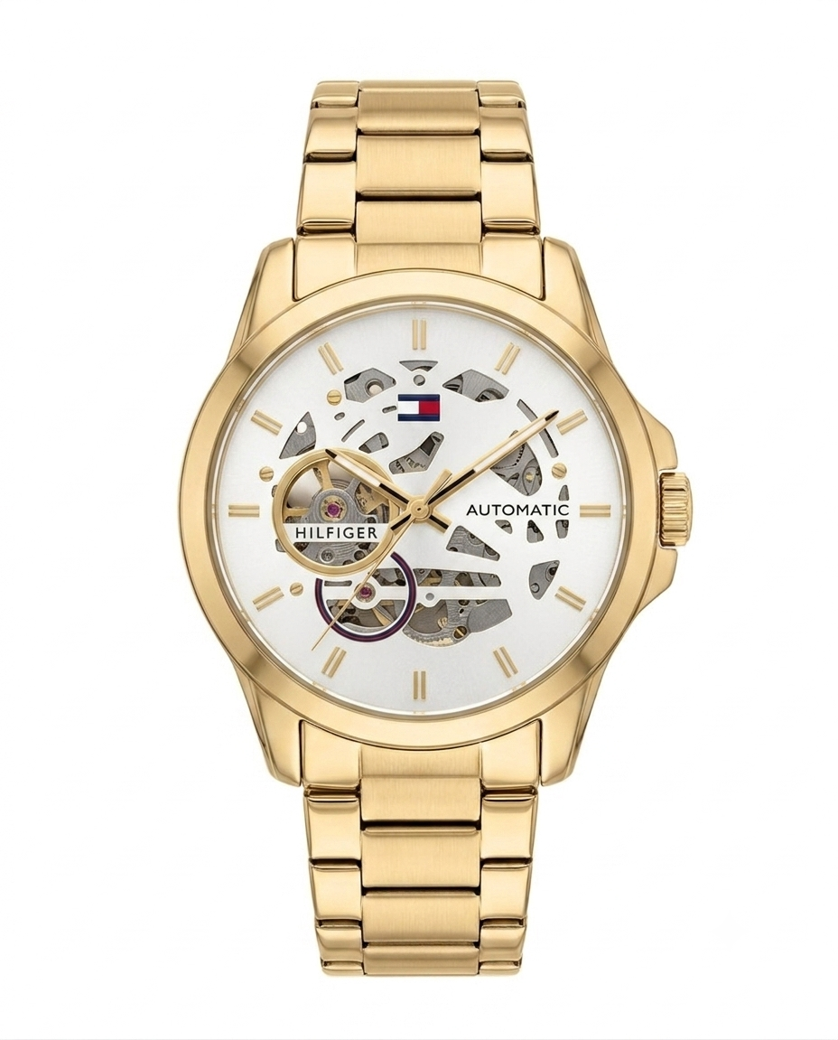 Tommmy Hilfige_r skeleton automatic