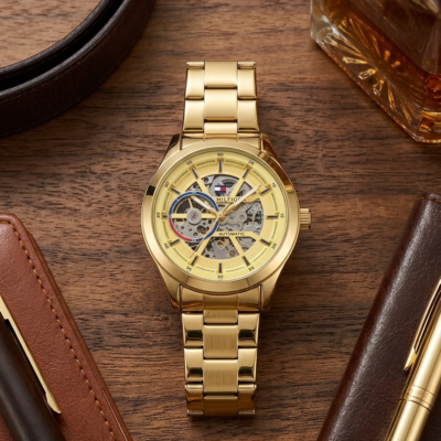 Tommmy Hilfige_r Automatic Gold