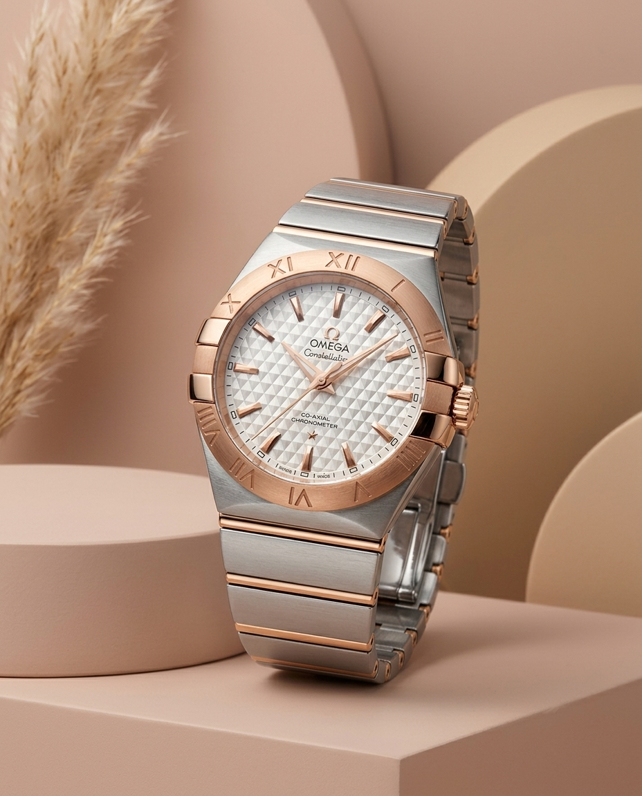 Omegg_a Constellation Sedna 2Ton Copper Grey Womens - Image 2