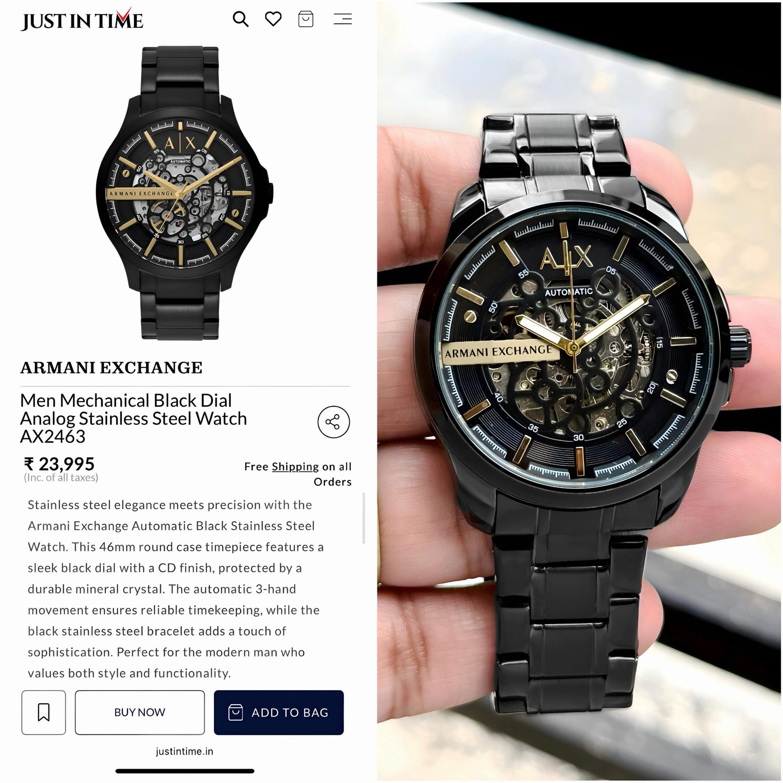Exchange Armann_i Ax2418 Hampton Automatic - Image 2
