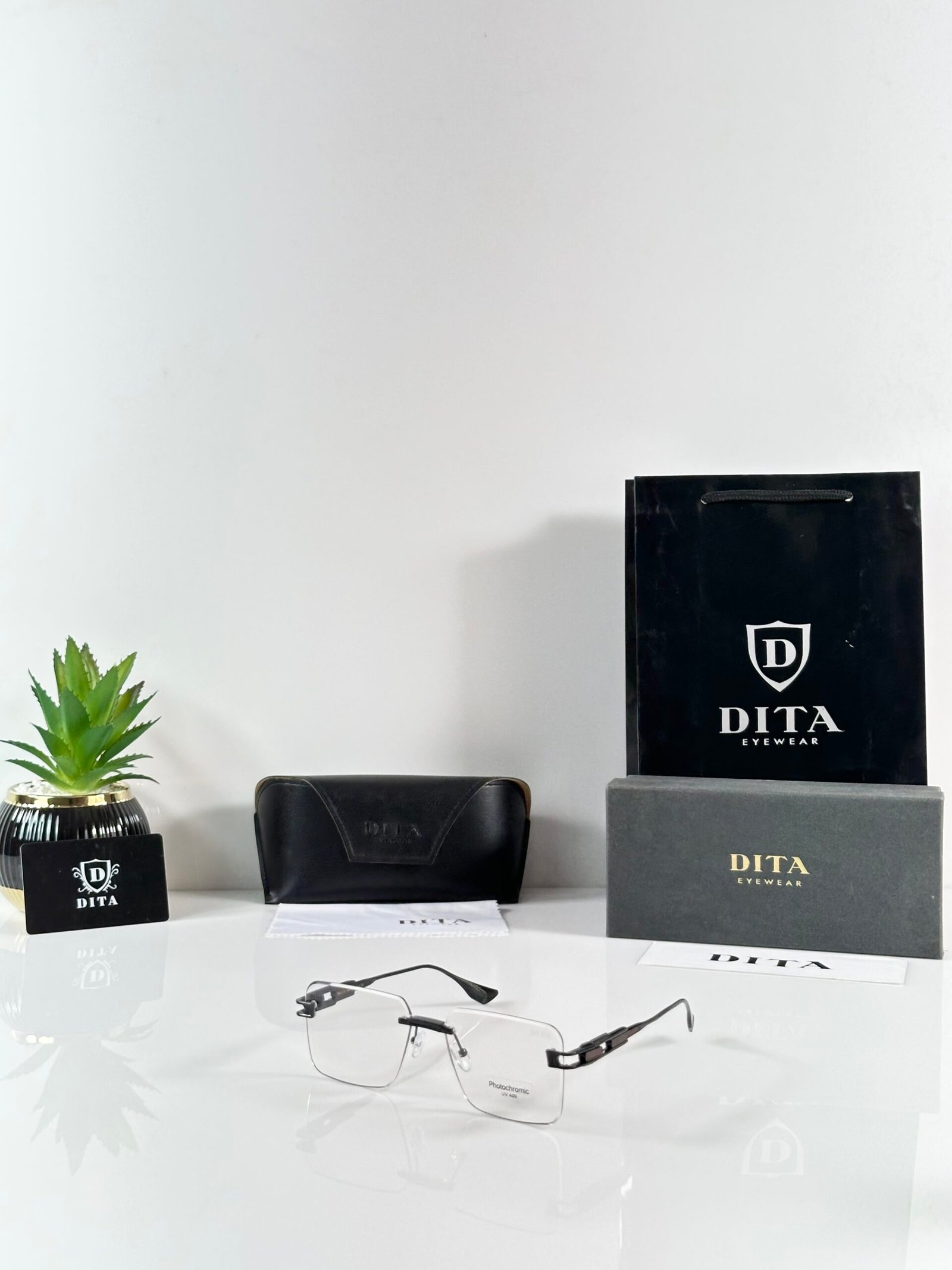 Dita 1035 Black Day Night Color Changing Glass