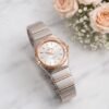 Omegg_aConstellation Sedna 2Ton Copper White Womens