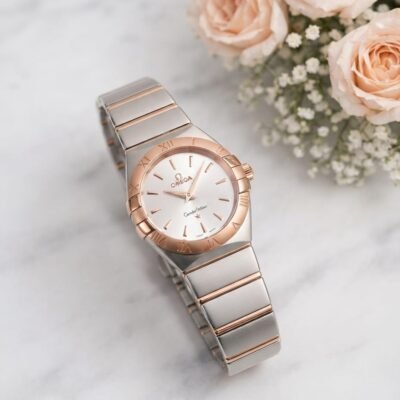 Omegg_aConstellation Sedna 2Ton Copper White Womens
