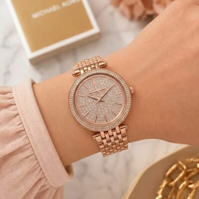 Michael_l Kors Darci Crystal Copper