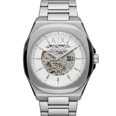 Arman_i Exchange Ax2418 Hampton Automatic Silver-White