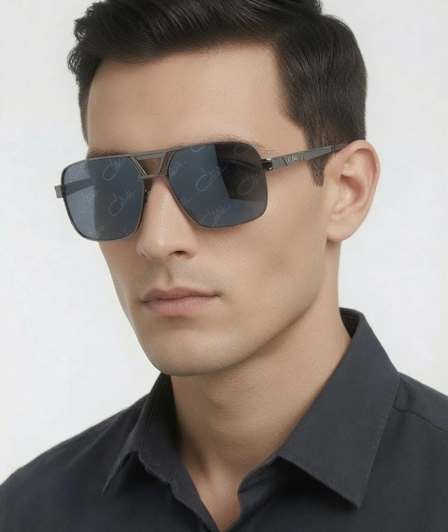 Cazal 9071 Printed Gun Black - Image 2