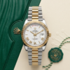 Rolee_x Oyster Perpetual Day Date 40 Battery 2Ton-Gold-White