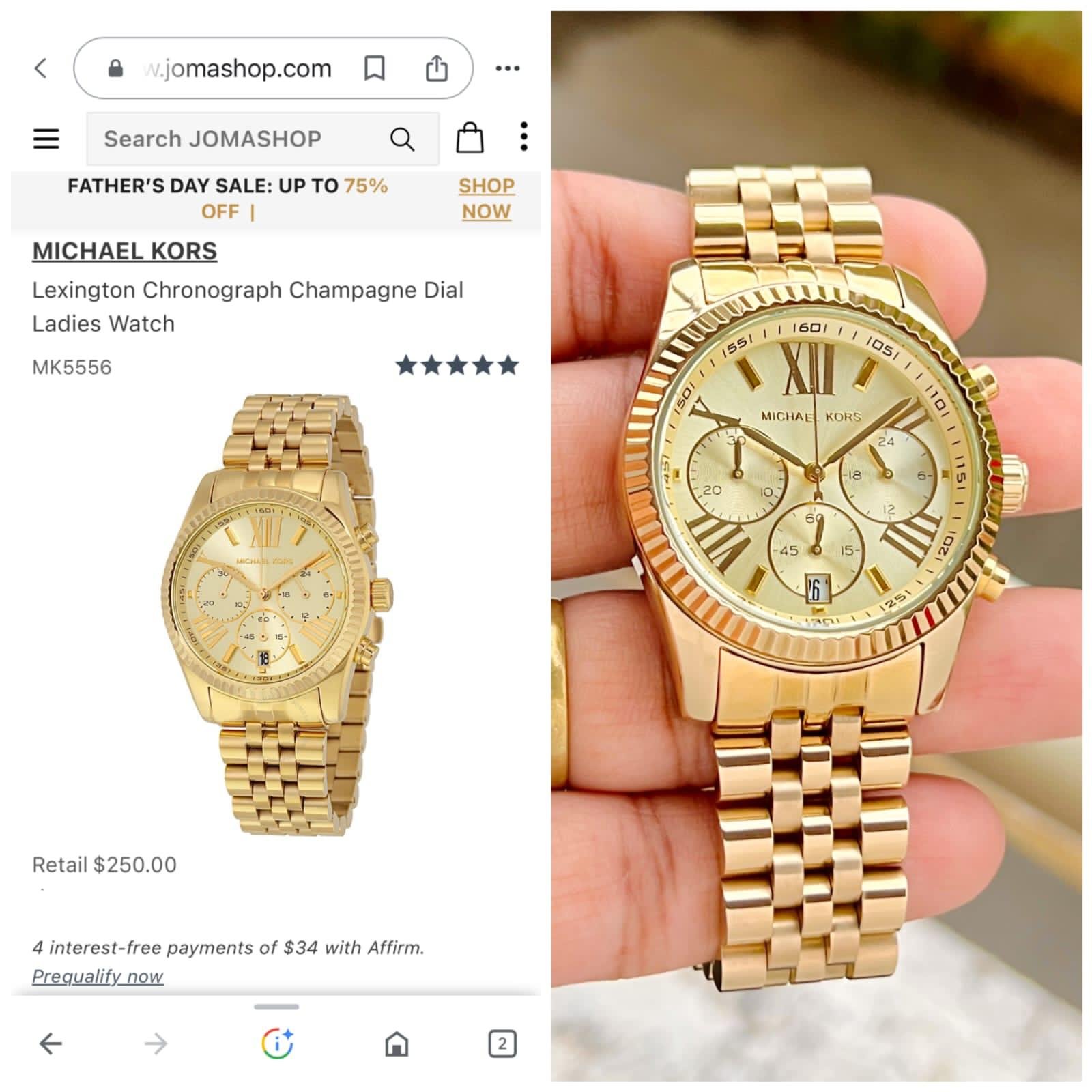Michaee_l Kors Lexington chronograph - Image 4