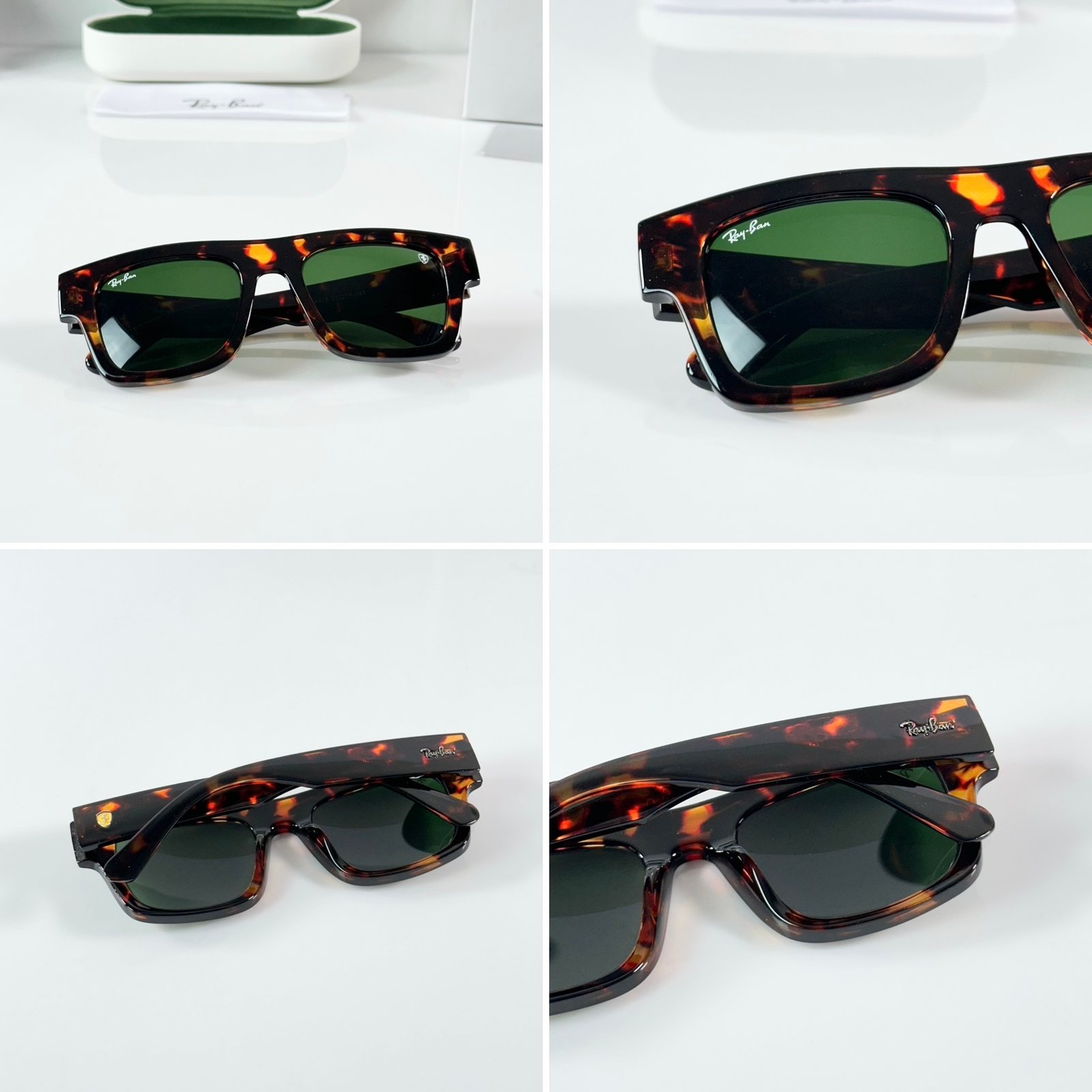 RB 4415 Tiger Green GLASS - Image 2