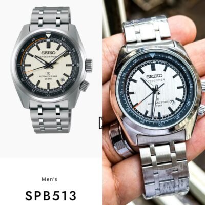 Seiko Prospex Speedtimer Con Temporizador Silver-Grey