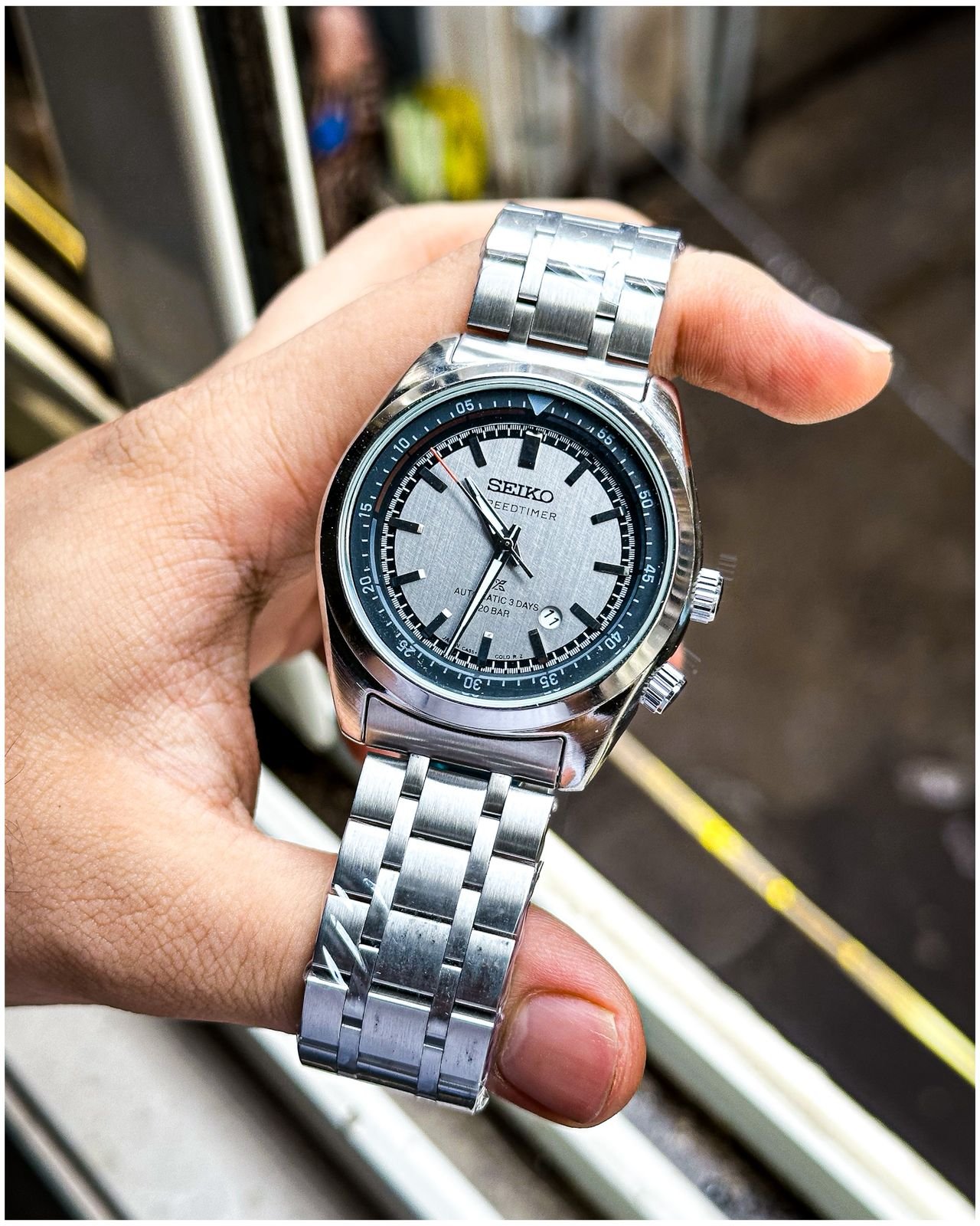 Seiko Prospex Speedtimer Con Temporizador Silver-Grey - Image 7