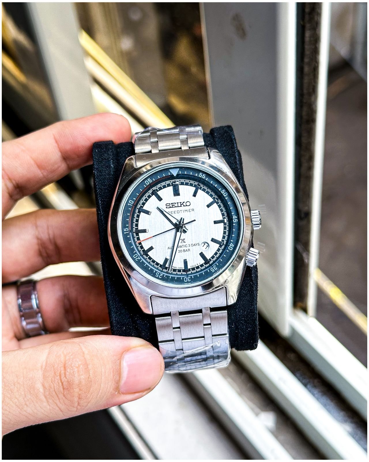 Seiko Prospex Speedtimer Con Temporizador Silver-Grey - Image 6