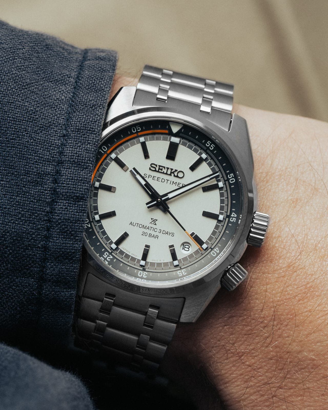 Seiko Prospex Speedtimer Con Temporizador Silver-Grey - Image 2