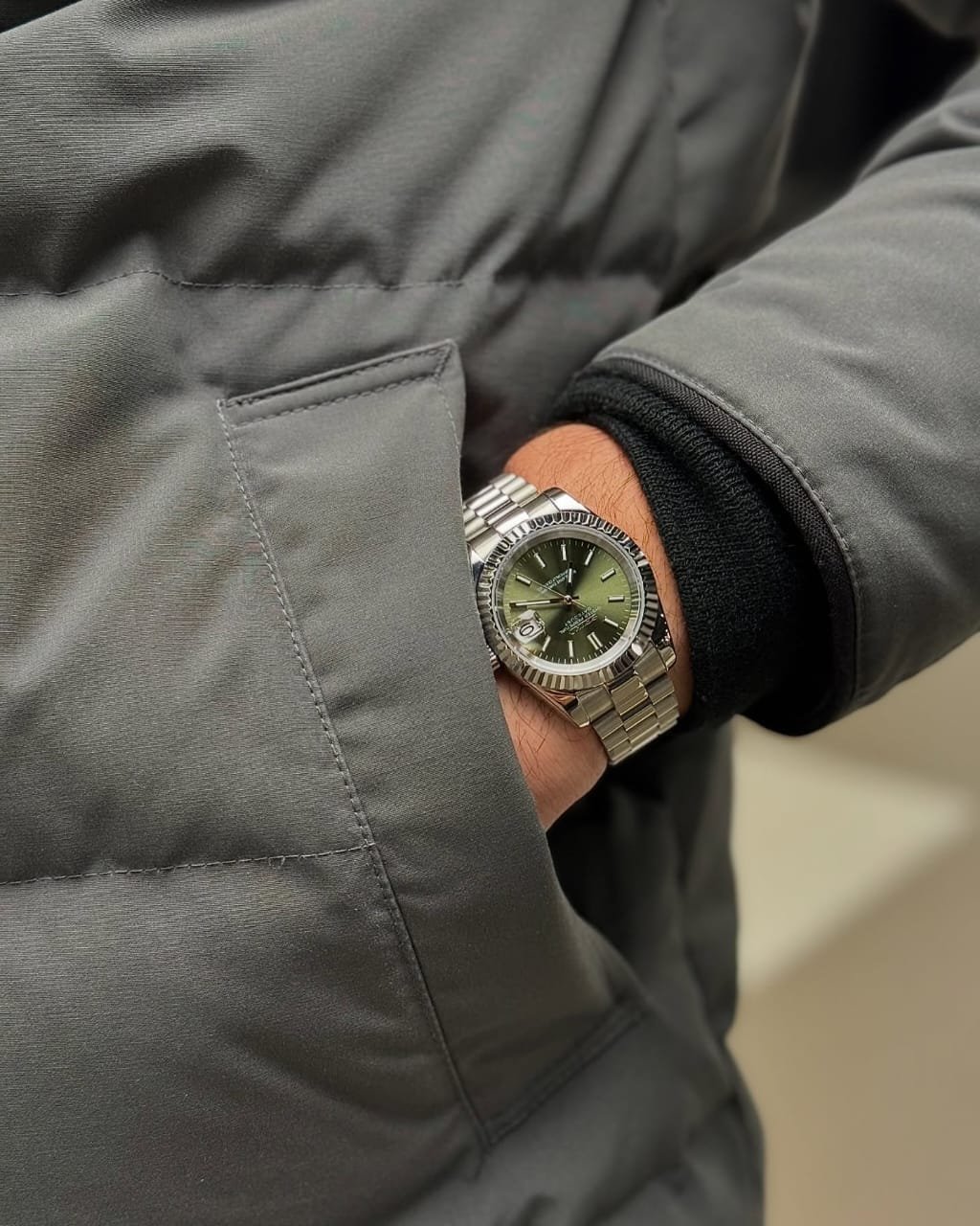 Seiko Oyster Perpetual Date Just Movment Like Automatic - Image 2