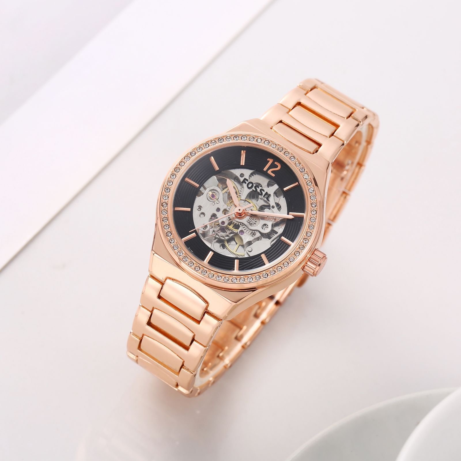 Fossii_l Eevie Automatic Copper-Black - Image 2
