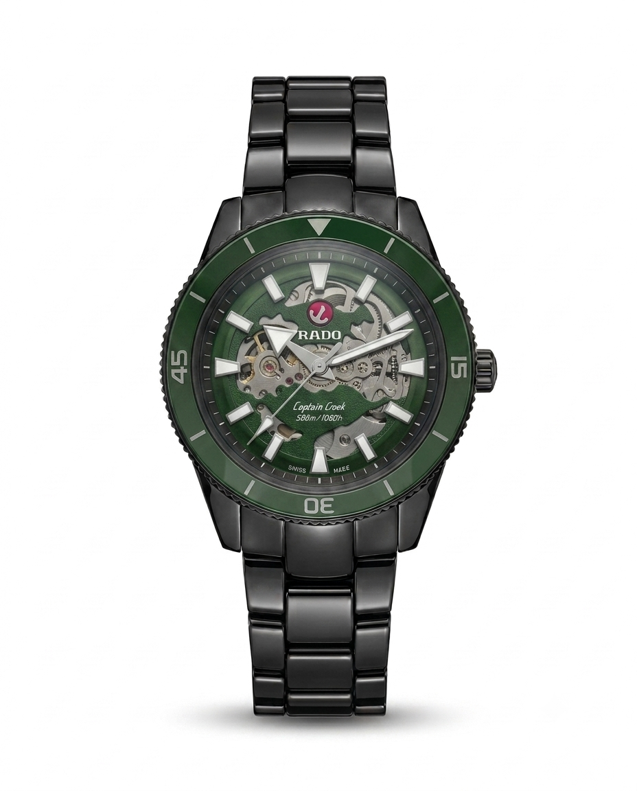 Radd_o Captain Cook HighTech Automatic Black-Green