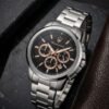 Maseraati Potenza Silver-Black-Copper Chrono