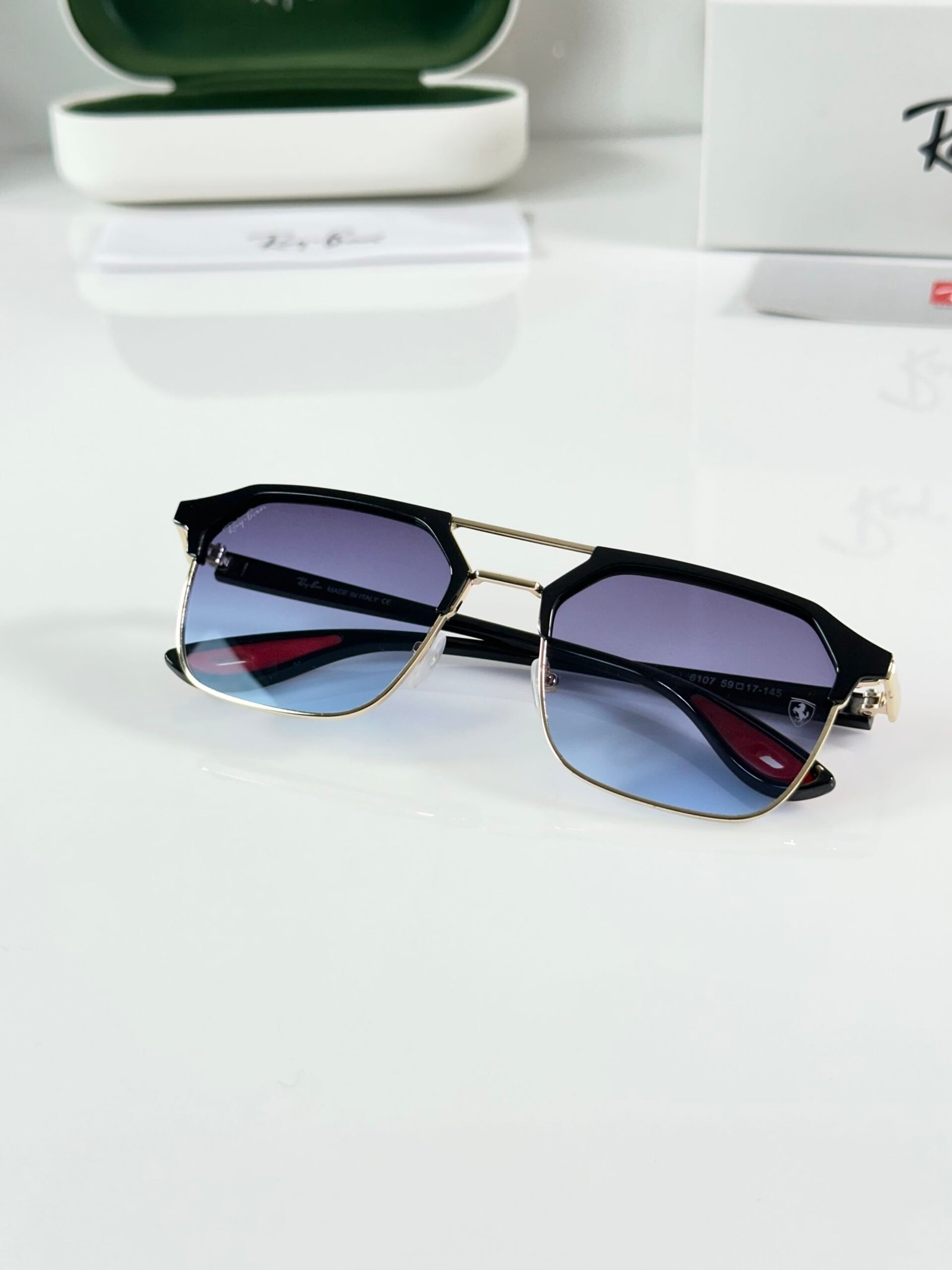RB 6107 Gold Black Blue - Image 4