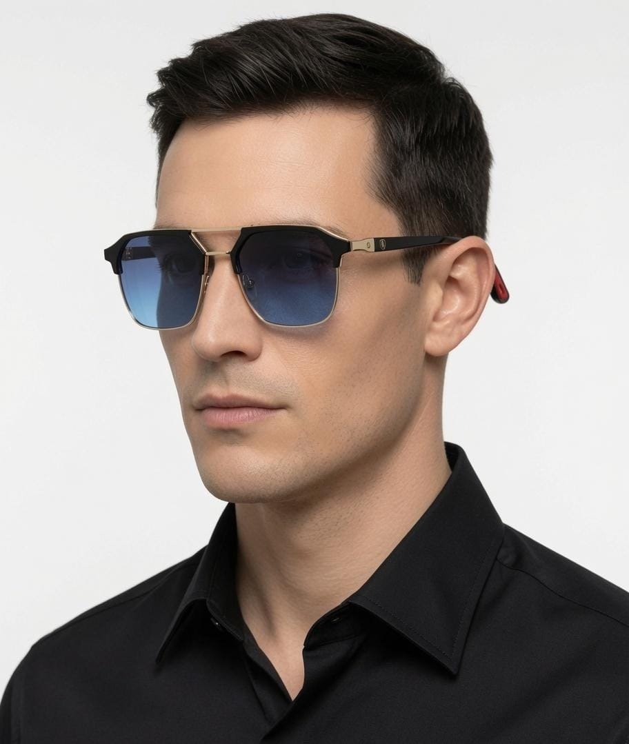 RB 6107 Gold Black Blue - Image 2